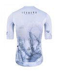 MONTON Kurzarm Fahrradtrikot - ICEBERG  - Weiß/Grau