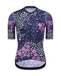 MONTON Kurzarm Fahrradtrikot - PLUM FLOWER LADY - Lila