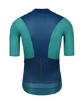 MONTON Kurzarm Fahrradtrikot - CHECHEN - Blau/Grün