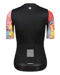 MONTON Kurzarm Fahrradtrikot - SKULL RAINBOW LADY - mehrfarbig/Schwarz