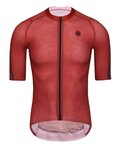 MONTON Kurzarm Fahrradtrikot - PRO CARBONFIBER - Rot