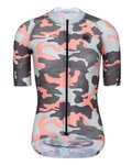 MONTON Kurzarm Fahrradtrikot - PRO CAMOUSHIELD LADY - Rosa/Grün/Grau