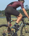 MONTON Kurze Fahrradhose mit Trägern - PRO SPEEDA  - Braun