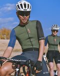 MONTON Kurzarm Fahrradtrikot - TRAVELER EVO - Schwarz/Grün/Blau