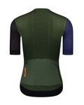MONTON Kurzarm Fahrradtrikot - TRAVELER EVO LADY - Schwarz/Blau/Grün