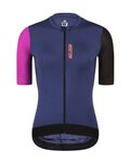 MONTON Kurzarm Fahrradtrikot - TRAVELER EVO LADY - Schwarz/Blau/Lila