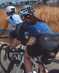 MONTON Kurzarm Fahrradtrikot - TRAVELER EVO LADY - Schwarz/Blau/Lila