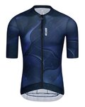 MONTON Kurzarm Fahrradtrikot - POLESTAR - Blau