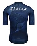 MONTON Kurzarm Fahrradtrikot - POLESTAR - Blau
