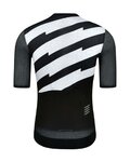 MONTON Kurzarm Fahrradtrikot - SKULL III - Weiß/Schwarz