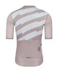 MONTON Kurzarm Fahrradtrikot - SKULL III - Rosa/Weiß
