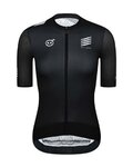 MONTON Kurzarm Fahrradtrikot - SKULL III LADY - Weiß/Schwarz