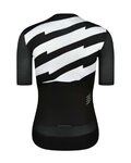 MONTON Kurzarm Fahrradtrikot - SKULL III LADY - Weiß/Schwarz