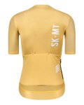 MONTON Kurzarm Fahrradtrikot - SKULL ZEUS LADY - Weiß/Gold