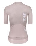MONTON Kurzarm Fahrradtrikot - SKULL ZEUS LADY - Rosa/Weiß