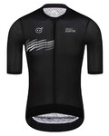 MONTON Kurzarm Fahrradtrikot - SKULL THUNDER - Schwarz