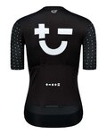 MONTON Kurzarm Fahrradtrikot - SKULL SYMBOLS LADY - Weiß/Schwarz