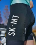 MONTON Kurze Fahrradhose mit Trägern - SKXMT LADY - Schwarz