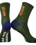 MONTON Klassische Fahrradsocken - TRAVELER EVO - Grün
