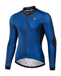 MONTON Langarm Fahrradtrikot für den Winter - CYCLANCE WINTER - Blau