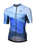 MONTON Kurzarm Fahrradtrikot - ZAWA - Blau