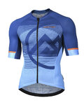 MONTON Kurzarm Fahrradtrikot - MIRAGGIO - Blau
