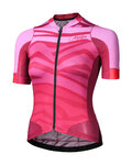 MONTON Kurzarm Fahrradtrikot - FURIOUS WAVES LADY - Lila