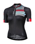 MONTON Kurzarm Fahrradtrikot - LANSON LADY - Schwarz