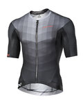 MONTON Kurzarm Fahrradtrikot - CASCATA - Grau/Schwarz