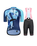 MONTON Fahrrad-Multipack - FLAMINGO LADY - Blau/Schwarz
