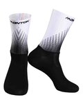 MONTON Klassische Fahrradsocken - HOWAIN MID CALF - Weiß/Schwarz