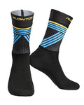 MONTON Klassische Fahrradsocken - GREFFIO - Schwarz/Blau