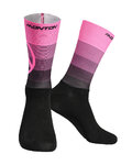 MONTON Klassische Fahrradsocken - VALLS - Rosa/Schwarz