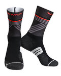MONTON Klassische Fahrradsocken - GREFFIO 2  - Schwarz/Grau