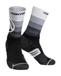 MONTON Klassische Fahrradsocken - VALLS 2  - Weiß/Schwarz