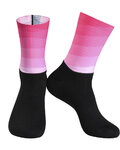 MONTON Klassische Fahrradsocken - SUNGLOW - Schwarz/Rosa