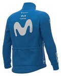 ALÉ Fahrrad-Thermojacke - MOVISTAR 2021 WINTER - Hellblau