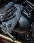 MUC-OFF Fahrrad Poliertuch - POLISHING CLOTH - Grau