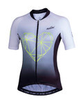 NALINI Kurzarm Fahrradtrikot - AIS CHIC 2.0 LADY - Grau/Schwarz