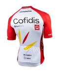 NALINI Kurzarm Fahrradtrikot - COFIDIS 2020 - Rot/Weiß