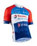 NALINI Kurzarm Fahrradtrikot - DIRECT ENERGIE 2020 - Weiß/Blau/Rot