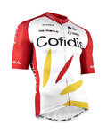 NALINI Kurzarm Fahrradtrikot - COFIDIS 2021 - Weiß/Rot