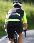 NALINI Kurzarm Fahrradtrikot - AIS MORTIROLO 2.0 - Schwarz/Gelb