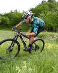 NALINI Langarm Fahrradtrikot für den Sommer - AIS HILL MTB - Schwarz/Grün
