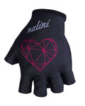 NALINI Fingerlose Fahrradhandschuhe - AIS LADY CIMA - Schwarz