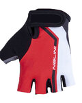 NALINI Fingerlose Fahrradhandschuhe - AIS SALITA  - Weiß/Rot/Schwarz