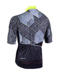 NALINI Kurzarm Fahrradtrikot - AIS STELVIO 2.0 - Schwarz/Gelb