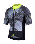 NALINI Kurzarm Fahrradtrikot - AIS STELVIO 2.0 - Schwarz/Gelb