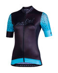 NALINI Kurzarm Fahrradtrikot - AIS STILOSA 2.0 LADY - Blau/Schwarz