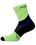 NALINI Klassische Fahrradsocken - AIS TORNADO 2.0 H15 - Gelb/Schwarz